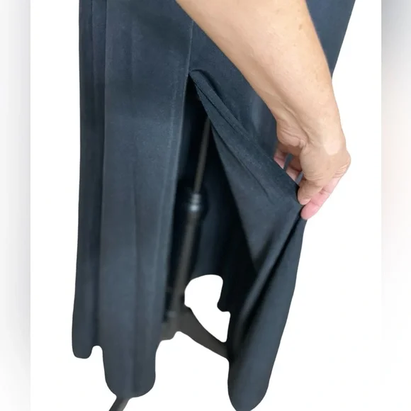 NWT Jason Wu Cowl Neck Ruched Waist Open Back Maxi Dress (D-1) - Picture 2 of 12